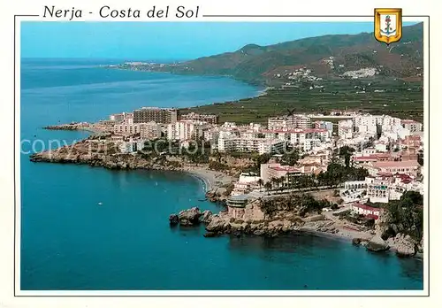 AK / Ansichtskarte Nerja_Costa_del_Sol_ES Vista parcial aerea 