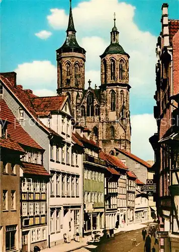 AK / Ansichtskarte Goettingen_Niedersachsen Johanniskirche Altstadt Goettingen Niedersachsen