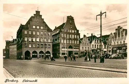 AK / Ansichtskarte Flensburg_DE Suedermarkt 