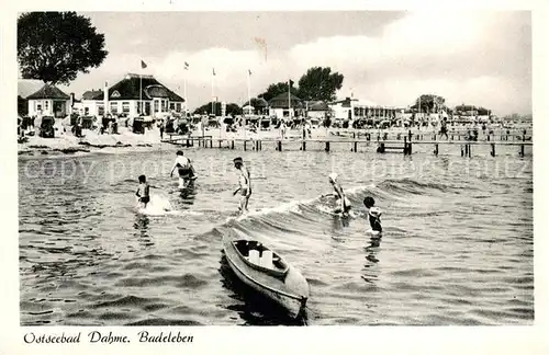 AK / Ansichtskarte Dahme__Ostseebad_Holstein Badeleben 