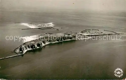 AK / Ansichtskarte Helgoland Insel und Duene Fliegeraufnahme Helgoland