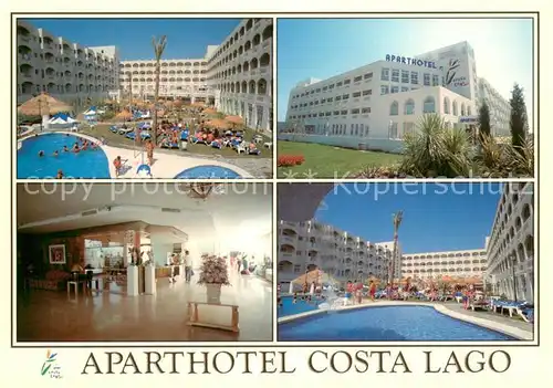 AK / Ansichtskarte Torremolinos_ES Aparthotel Costa Lago Piscina 