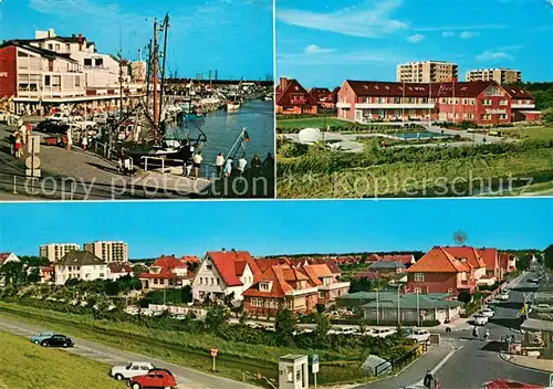 AK / Ansichtskarte Buesum_Nordseebad Blick vom Leuchtturm Neues Kurviertel Villenviertel Hohenzollern und Friedrichstrasse Buesum_Nordseebad