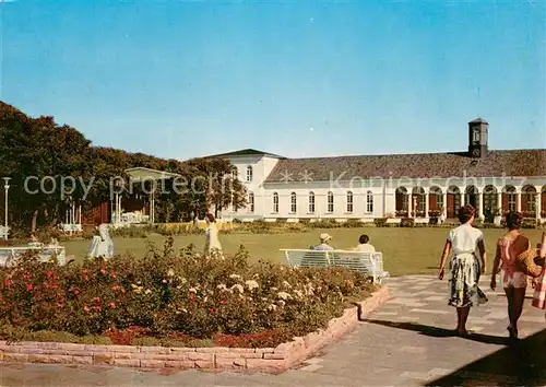 AK / Ansichtskarte Norderney_Nordseebad Kurpark Norderney_Nordseebad