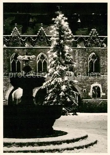 AK / Ansichtskarte Goslar Weihnachtsbrunnen Goslar