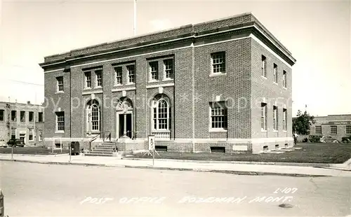 AK / Ansichtskarte Bozeman_Montana Post Office 