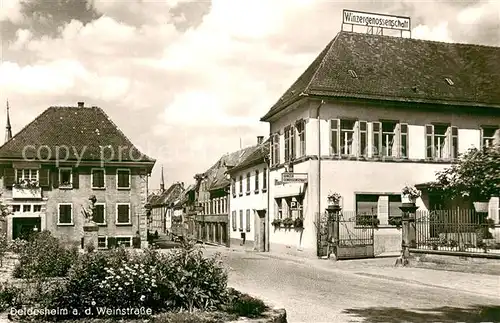 AK / Ansichtskarte Deidesheim Winzergenossenschaft Aussenansicht Deidesheim