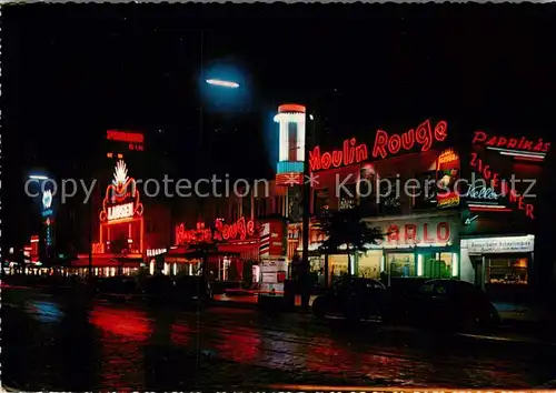 AK / Ansichtskarte St_Pauli_Hamburg Reeperbahn Moulin Rouge 