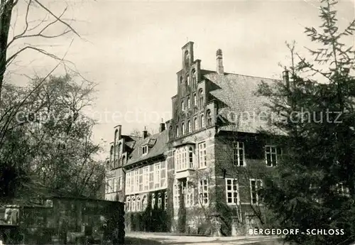 AK / Ansichtskarte Bergedorf__Hamburg Schloss 