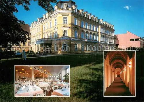 AK / Ansichtskarte Teplice__Teplitz Schoenau_CZ Kursanatorium Beethoven Speisesaal  