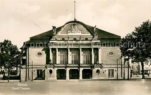 AK / Ansichtskarte Kassel Staatl Theater Kassel