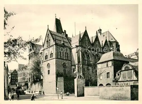 AK / Ansichtskarte Marburg_Lahn Schloss Marburg_Lahn