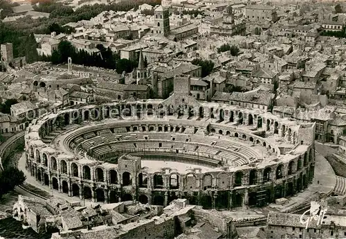 AK / Ansichtskarte Arles_13 Ensemble des arenes vue aerienne 