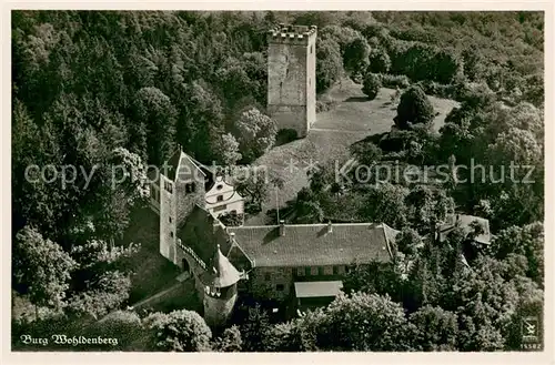 AK / Ansichtskarte Wohldenberg_Hildesheim Burg Wohldenberg Fliegeraufnahme 