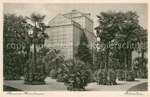 AK / Ansichtskarte Herrenhausen_Hannover Palmenhaus Herrenhausen Hannover