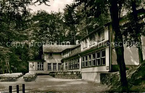 AK / Ansichtskarte Bad_Grund Iberger Kaffeehaus Bad_Grund