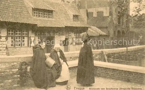 AK / Ansichtskarte Brugge_Bruges_Flandern Binnenste van Gruuthuuse Brugsche Vrouwen 