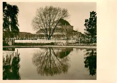 AK / Ansichtskarte Hannover BUGA 1951 Am grossen Teich Hannover