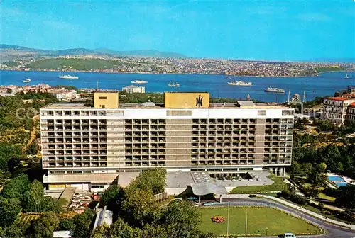AK / Ansichtskarte Istanbul_Constantinopel_TK The Hilton Hotel Fliegeraufnahme 