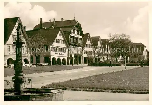 AK / Ansichtskarte Freudenstadt Marktplatz Brunnen Freudenstadt