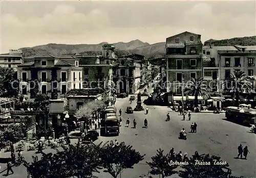 AK / Ansichtskarte Sorrento_Sorrent_Campania_Italia Piazza Tasso 