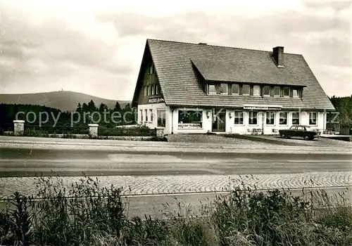 AK / Ansichtskarte Torfhaus_Harz Hotel Berghof Torfhaus Harz