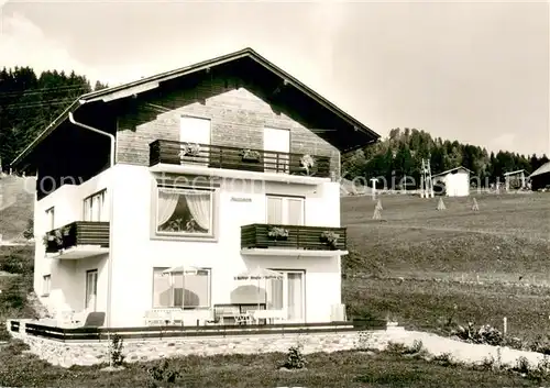 AK / Ansichtskarte Koetschach Mauthen_Kaernten Gaestehaus Pension Haus Claudia Koetschach Mauthen Kaernten