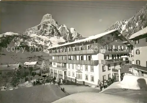 AK / Ansichtskarte Val_Badia_Gadertal_Suedtirol_IT Hotel Posta Zirm Corvara Dolomiten 