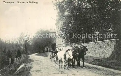 AK / Ansichtskarte Tervueren Chateau de Stolbeerg Tervueren