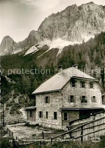 AK / Ansichtskarte Ferlach_Kaernten Naturfreundehaus Koschulahaus Ferlach_Kaernten