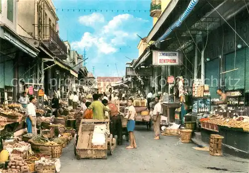 AK / Ansichtskarte Heraklion Marktgeschehen Heraklion