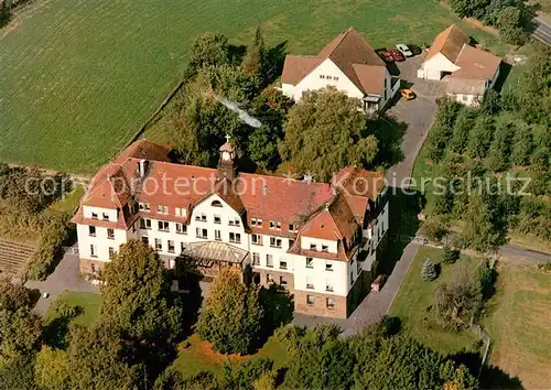 AK / Ansichtskarte Marburg_Lahn Elisabethenhof Fliegeraufnahme Marburg_Lahn