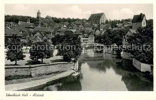 AK / Ansichtskarte Schwaebisch_Gmuend Altstadtblick Schwaebisch Gmuend