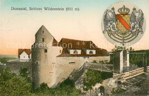 AK / Ansichtskarte Donautal Schloss Wildenstein Donautal