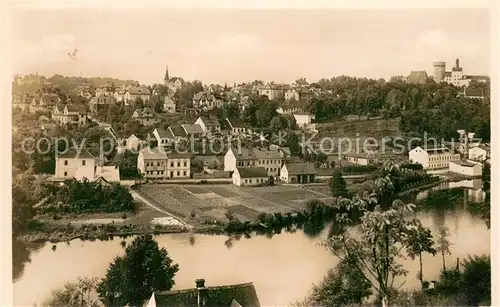 AK / Ansichtskarte Tabor__CZ Stadtpanorama 