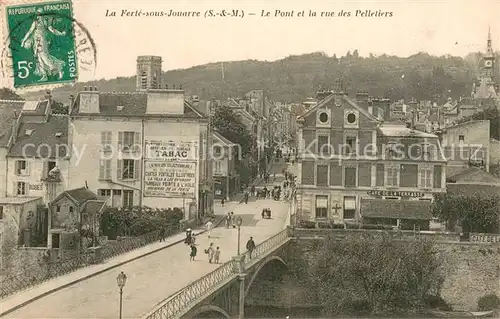 AK / Ansichtskarte La_Ferte sous Jouarre_77 Le pont de Rue des Pelletiers 