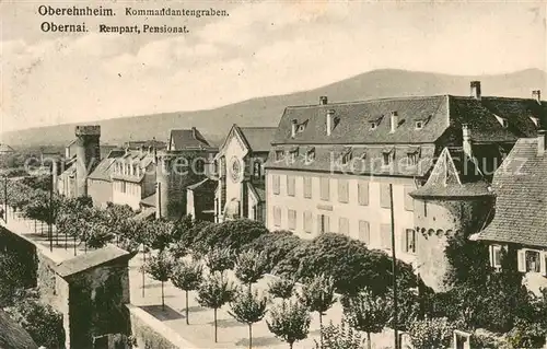 AK / Ansichtskarte Obernai_Alsace_Oberehnheim_Elsass_67 Rempart Pensionat 