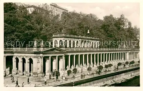 AK / Ansichtskarte Karlsbad_Eger_Karlovy_Vary Muehlbrunn Kolonnade 