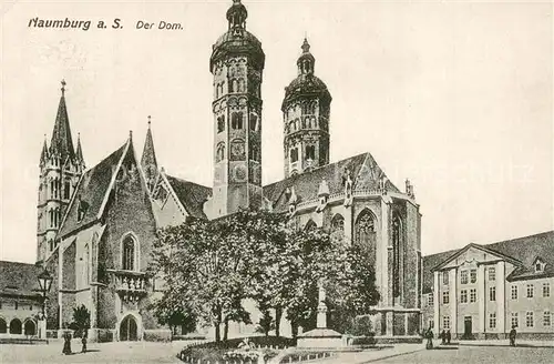 AK / Ansichtskarte Naumburg__Saale Dom Aussenansicht 