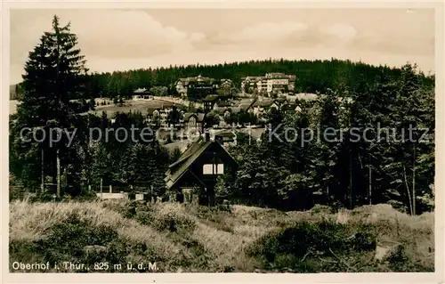 AK / Ansichtskarte Oberhof__Thueringen Panorama 