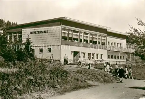 AK / Ansichtskarte Oberhof__Thueringen Schanzenbaude 