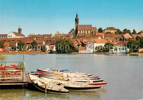 AK / Ansichtskarte Sindelfingen Panorama Bootsliegplatz Sindelfingen