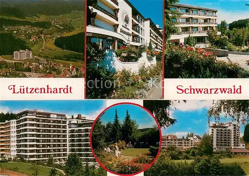 AK / Ansichtskarte Luetzenhardt Fliegeraufnahme Sanatorium Sonnenhof Park Luetzenhardt