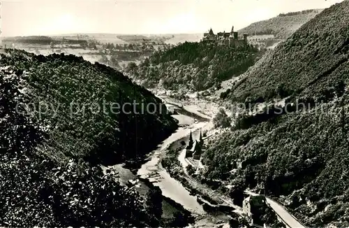 AK / Ansichtskarte Vianden_Luxembourg Promenade Bratzbusch 