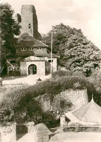 AK / Ansichtskarte Kyffhaeuser Museum u. Oberburg Kyffhaeuser