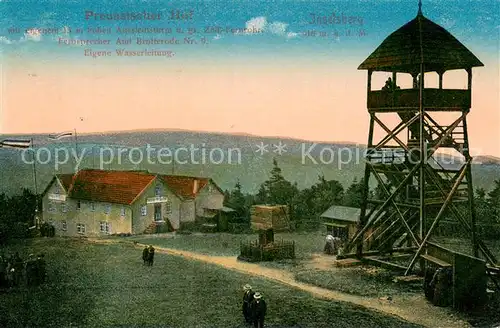 AK / Ansichtskarte Inselsberg_Schmalkalden Preussischer Hof Inselsberg Schmalkalden