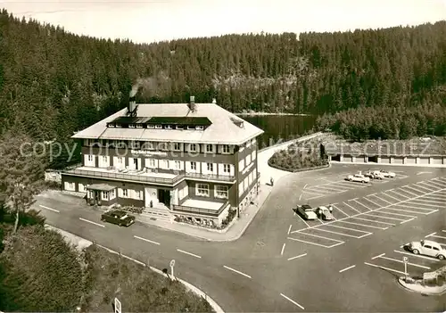 AK / Ansichtskarte Kappelrodeck Berghotel Mummelsee Fliegeraufnahme Kappelrodeck