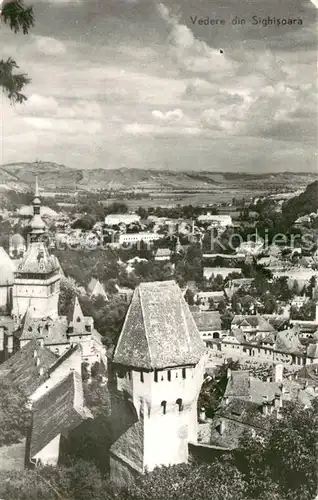 AK / Ansichtskarte Sighisoara_Schaessburg_Romania Totalansicht 