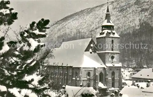 AK / Ansichtskarte Brasov_Brasso_Kronstadt_RO Biserica Neagra  