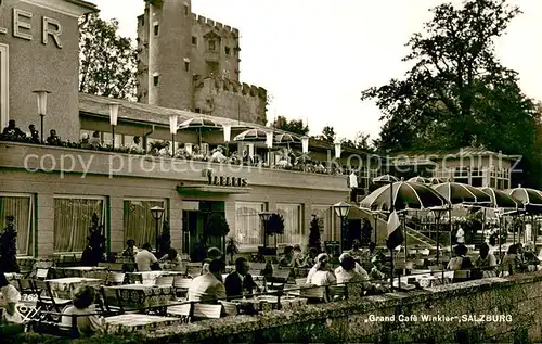 AK / Ansichtskarte Salzburg__oesterreich Grand Cafe Winkler 